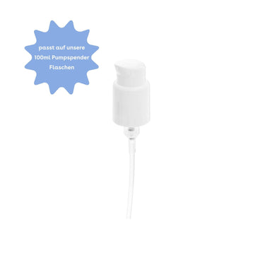 Ersatzpumpspender von das boep für die 100ml Flaschen, zum Beispiel die mineralische Sonnencreme für die ganze Familie