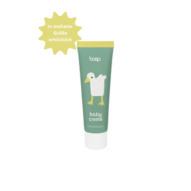 Das boep Babycreme zertifizierte Naturkosmetik für die Neugeborenenpflege bei trockener Babyhaut