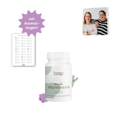 Boep Darmbasis Bundle mit Kapseln bei Kinder Bauchschmerzen