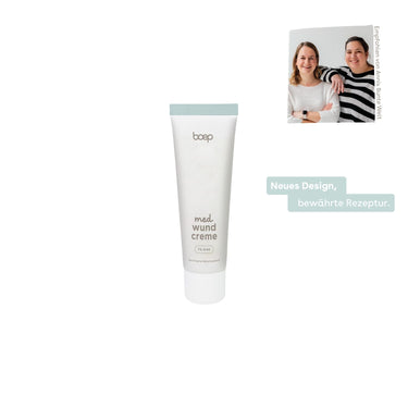 das boep med Wundcreme im neuen Design aber bewährter Rezeptur