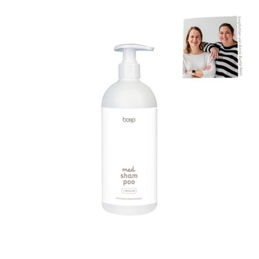 das boep med shampoo für empfindliche Kopfhaut im 500 ml Pumpspender