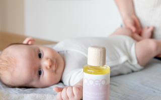 Naturkosmetik Mandelöl von das boep für die Babymassage