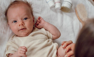 Hautpflege bei Neugeborenen mit Mandelöl Babycreme und Babywundcreme