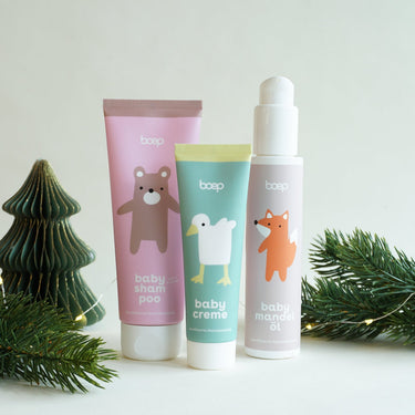 Babyshampoo Babycreme Babymandelöl winter set