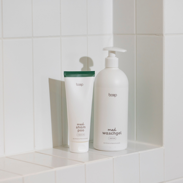 boep med Waschgel in der 100ml und 500ml Variante 