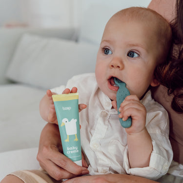 Das boep Babycreme zertifizierte Naturkosmetik für die Neugeborenenpflege bei trockener Babyhaut