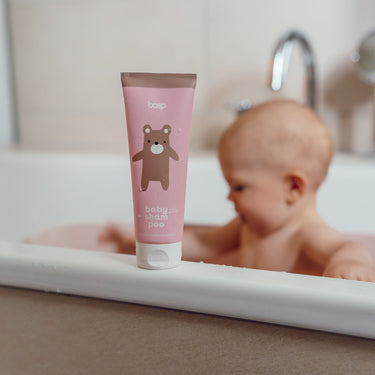 Das boep Babyshampoo zertifizierte Naturkosmetik zum Baby waschen für die Erstausstattung