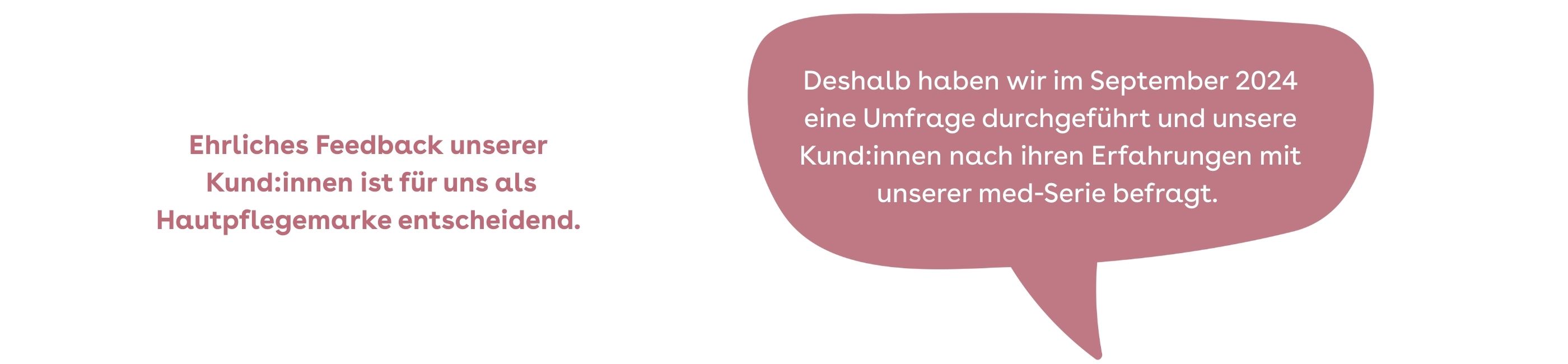 das boep hat eine Umfrage zur med Serie für empfindliche Haut und Neurodermitis durchgeführt.