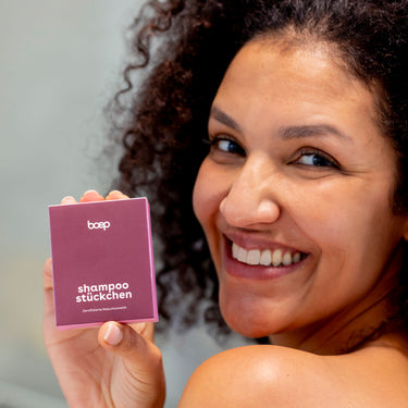 Veganes festes Shampoo ohne Silikone von das boep zertifizierte Naturkosmetik online Shop.